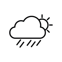 Weather Symbol  logo icon illustration flat