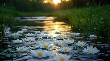 reflection in the water