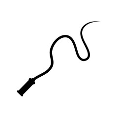 Whip Icon Vector Illustration