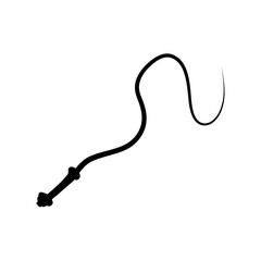 Whip Icon Vector Illustration
