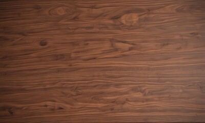 Deep brown walnut wood tabletop, fine grain details, brown, elegant, texture