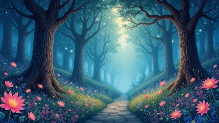 Whispering Woods: A Magical Forest Symphony