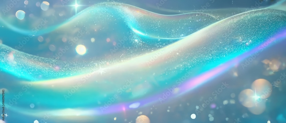 Poster abstract swirling patterns in vibrant colors create a mesmerizing visual experience of fluid motion 