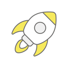 Starting New Ventures icon vector stock illustration