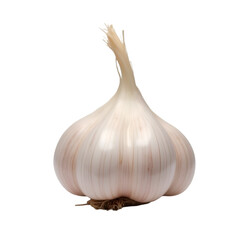 garlic isolated on transparent background