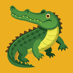 crocodile vector

