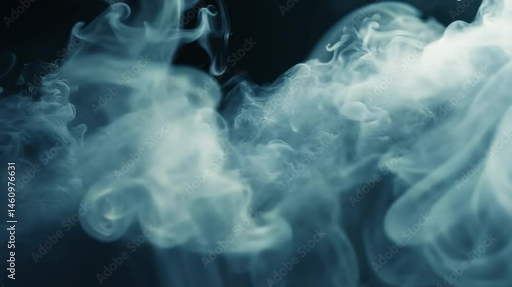 Poster mesmerizing swirl of smoke ethereal atmosphere with delicate tendrils and swirling patterns evoking 