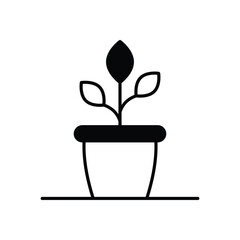 Nurturing Ideas icon vector stock illustration
