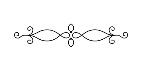 set of decorative elements