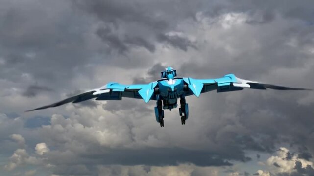 full amazing intergalactic spaceship , ai video generative