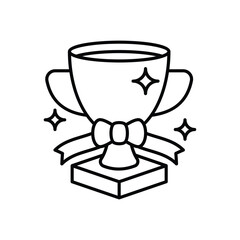Achievement icon vector stock illustration