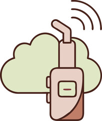 illustration of a bottle of wine