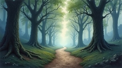 Serenity in the Unknown: The Hidden Path's Charm