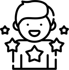 SEO And Marketing icons. Dollar, Customer Service, Analytics and Worldwide line icon. Vector illustration. Editable stroke. stock illustration