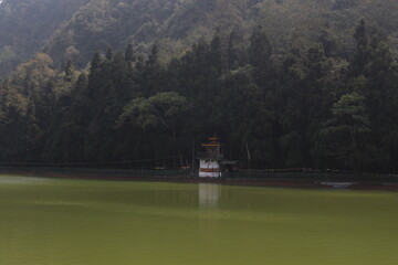 boat on the river
