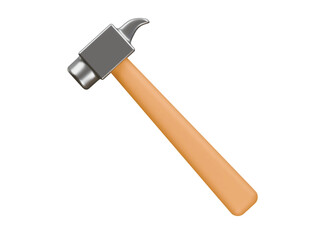 hammer icon 3d illustration render