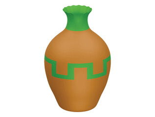 urn icon 3d illustration render