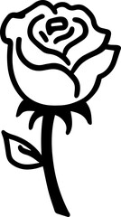 flower icon outline 