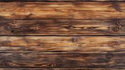 An old grunge dark textured wooden background with deep, rich brown tones. The surface of aged wood, featuring prominent grain patterns, cracks, scratches, and weathered imperfections. A rustic 