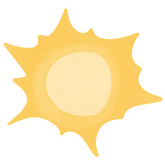 illustration of sun