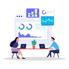 Business Discussion and Data Analysis Illustration