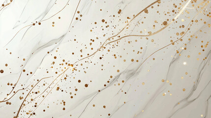 A flat white background with small gold flecks scattered across it, creating an elegant and minimalist design suitable for various applications where a clean look is key to success.