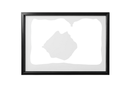 Framed abstract pixel art - Powered by Adobe
