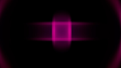Abstract magenta light effect on black background