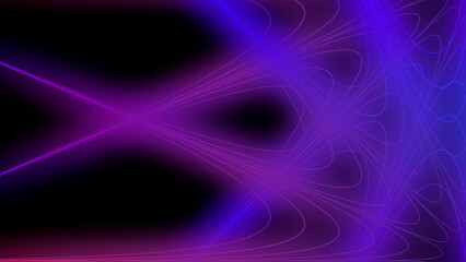 Abstract Purple and Blue Light Trails Background