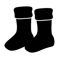 Two Warm and Cozy Socks, a Sign of Winter Holiday Comfort