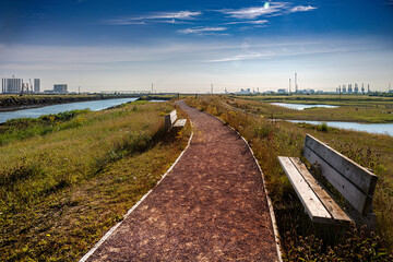 Teesmouth International Nature Reserve Hartlepool sunrise