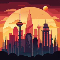 Fototapeta premium city in the night