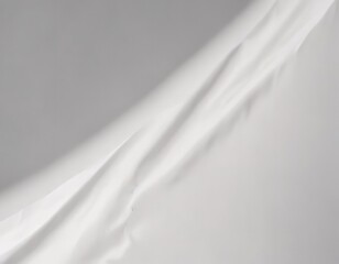 Deep wrinkles and creases on pristine white poster board , rough, crumpled, deep creases