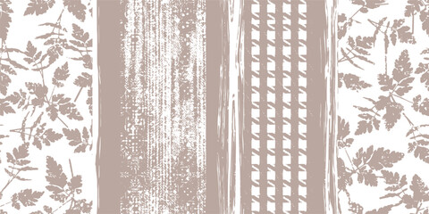 fabric weave linen abstract shapes seamless patterns geometric trendy retro style. fabric weave linen abstract stripes seamless patterns geo