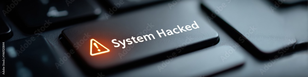 Poster Dark Web Cybersecurity Alert Immersive Digital Threat Visualization with High-Stakes Breach Moment - Enterprise Risk Management and Technological Vulnerability Insights