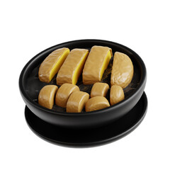 Pempek  for traditional food 3D Icon