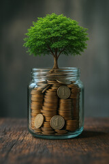 Money Plant Illustration