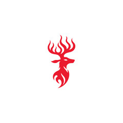 Fire deer logo