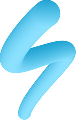 abstract blue liquid shape gradient