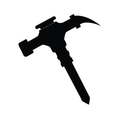 jackhammer black silhouette