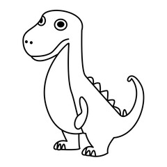 Fototapeta premium dinosaur illustration