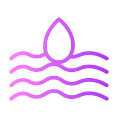 humidity gradient icon