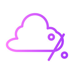 precipitation gradient icon