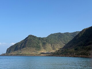 Ocean and the mountains