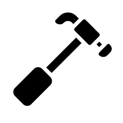 Hammer Solid Icon
