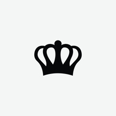 Download a stunning crown vector silhouette with a clean white background. Perfect for logos, designs, and branding. High-quality, royalty-free, and versatile.