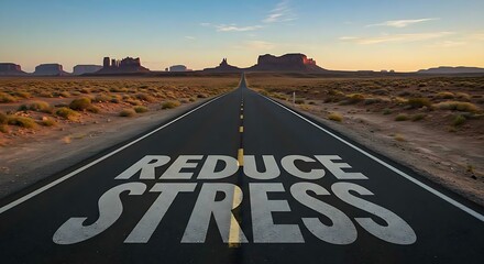 Reduce Stress: Open Road to Serenity