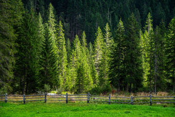 View of the Fiscalina Valley, Sesto, Italy
