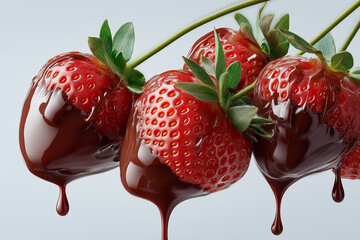 strawberry and chocolate