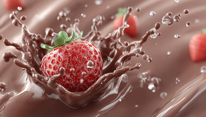 strawberry and chocolate